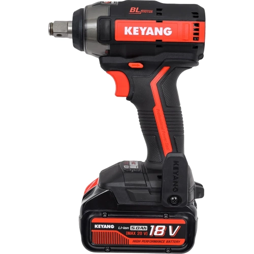 Бесщеточный аккумуляторный ударный гайковерт KEYANG IW18BLA фото 8 Бесщеточный аккумуляторный ударный гайковерт KEYANG IW18BLA фото 8