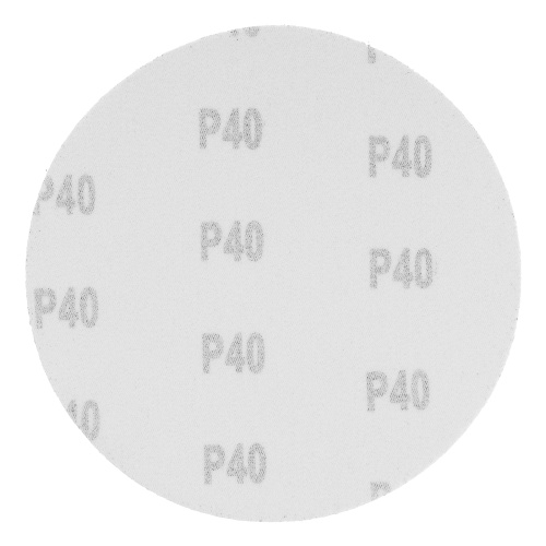 Круг абразивный на ворсовой подложке под "липучку", P 40, 150 мм, 5 шт Matrix фото 2