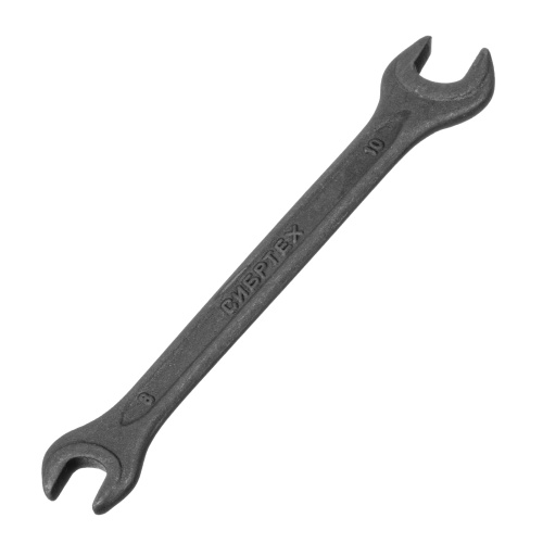 Ключ рожковый, 8 х 10 мм, CrV, фосфатированный Сибртех Ключ рожковый, 8 х 10 мм, CrV, фосфатированный Сибртех