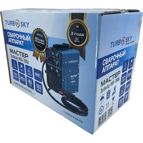 Сварочный аппарат Turbosky MIG-180А Мастер 312 фото 9 Сварочный аппарат Turbosky MIG-180А Мастер 312 фото 9