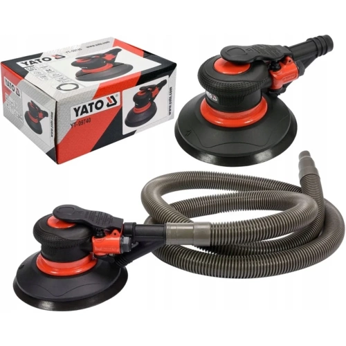 Пневматическая эксцентриковая шлифмашина YATO YT-09740 Пневматическая эксцентриковая шлифмашина YATO YT-09740