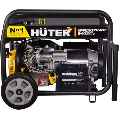 Электрогенератор Huter DY6500LX с колёсами и аккумулятором 64/1/15 фото 3 Электрогенератор Huter DY6500LX с колёсами и аккумулятором 64/1/15 фото 3