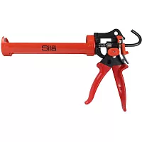 Пистолет для герметика Sila 310 мл, профессиональный, полукорпусный, усиленный, усилие 12:1 и 25:1 2210104
