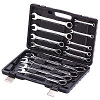 Набор ключей комбинированных, трещоточных 13 шт. Matrix