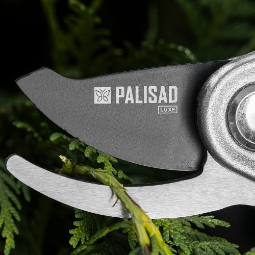 Секатор прямого реза, 205 мм, алюминиевые рукоятки в ПВХ-оболочке, LUXE Palisad фото 13