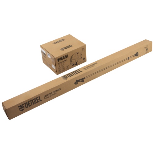 Триммер бензиновый DT 43, 43 см3, 2.5 л. с, неразъемная штанга, состоит из 2 частей Denzel фото 2