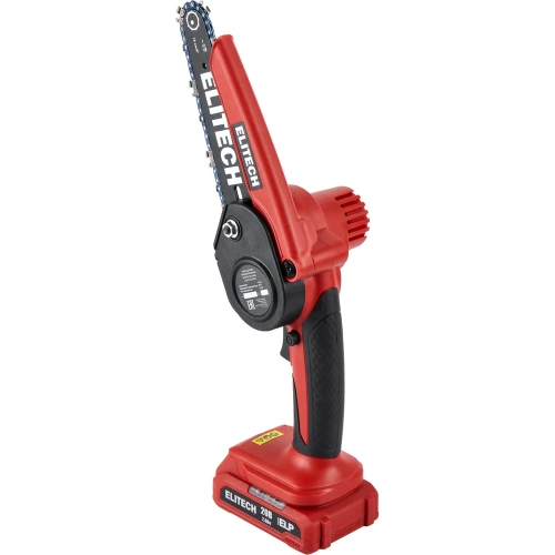 Пила цепная аккумуляторная Elitech ПА 206К (E1611.018.00) ДМ 205459 фото 3 Пила цепная аккумуляторная Elitech ПА 206К (E1611.018.00) ДМ 205459 фото 3