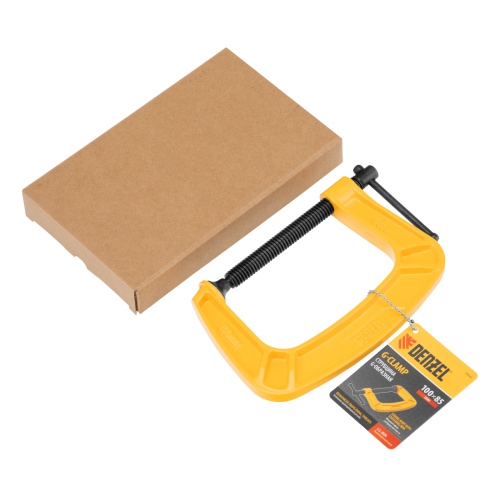 Струбцина G-образная, усиленная, 100 мм Denzel фото 7