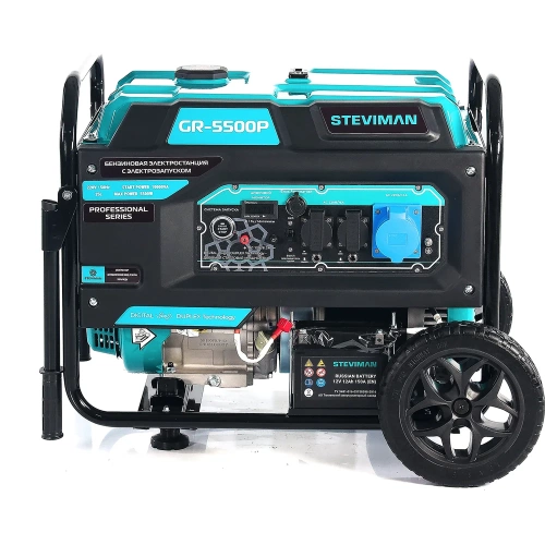 Бензиновый генератор Steviman GR-5500P фото 3
