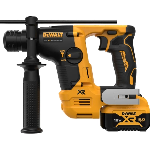 Аккумуляторный перфоратор Dewalt DCH072, 12 В, 1.2 Дж, 4280 уд/мин, с 2 АКБ 5 Ач и ЗУ, в кейсе TSTAK DCH072P2-QW фото 6 Аккумуляторный перфоратор Dewalt DCH072, 12 В, 1.2 Дж, 4280 уд/мин, с 2 АКБ 5 Ач и ЗУ, в кейсе TSTAK DCH072P2-QW фото 6