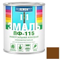 Эмаль Proremontt ПФ-115 шоколадно-коричневая 0,9 кг