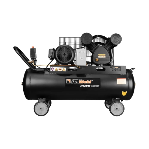 Компрессор FOXWELD AEROMAX 550/100 масляный, ременной 5075 фото 3 Компрессор FOXWELD AEROMAX 550/100 масляный, ременной 5075 фото 3