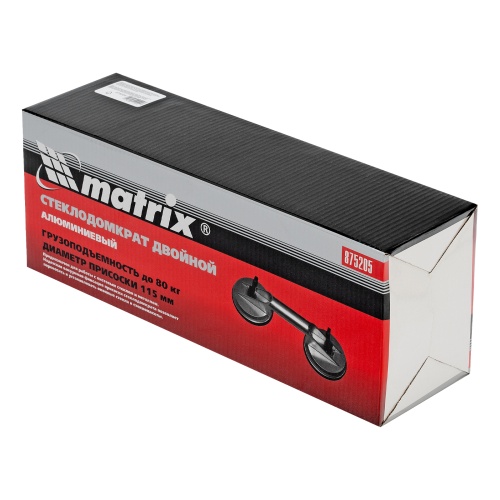 Стеклодомкрат алюминиевый двойной Matrix фото 7