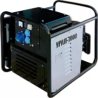 Бензиновая электростанция УРАЛ АБ 6-230 Урал АО Уралтермосвар , на колесах 00-00017455