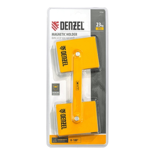 Фиксатор магнитный регулируемый для сварочных работ усилие 50 LB Denzel фото 4