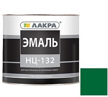 Эмаль Лакра НЦ-132 глянцевая зеленая 1,7 кг