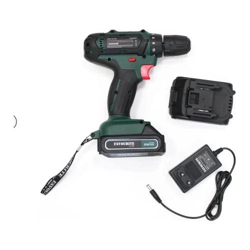 Дрель-шуруповерт аккумуляторная FAVOURITE OBS 21 DC SET 21В, 2Ач, кейс 150121421 фото 4