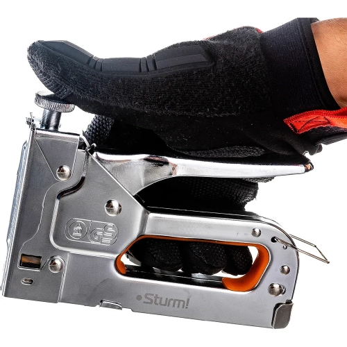 Мебельный степлер Sturm  регулируемый 1071-01-06 фото 8