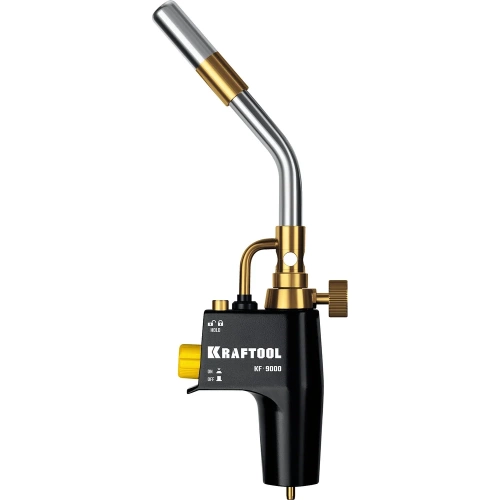Газовая горелка KRAFTOOL KF-9000 Blue Fire с пьезоподжигом на баллон, 2000C 55510 Газовая горелка KRAFTOOL KF-9000 Blue Fire с пьезоподжигом на баллон, 2000C 55510
