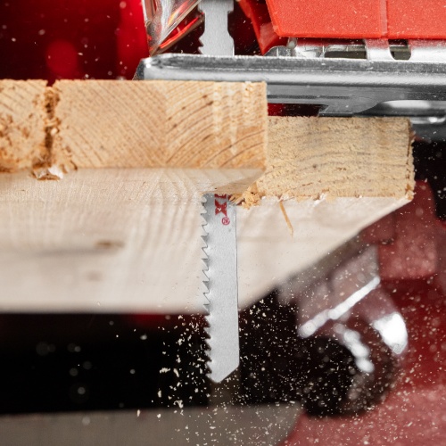 Полотна для электролобзика по дереву, 3 шт, 75 х 2.5 мм, HCS, EU- хвостовик Matrix фото 9