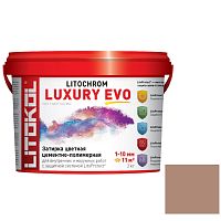 Затирка цементо-полимерная для швов Litokol Luxury Evo LLE.235 Коричневая 2 кг