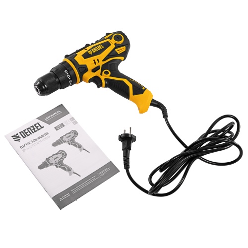 Дрель-шуруповерт сетевая ударная ISD-300-13 Denzel фото 8