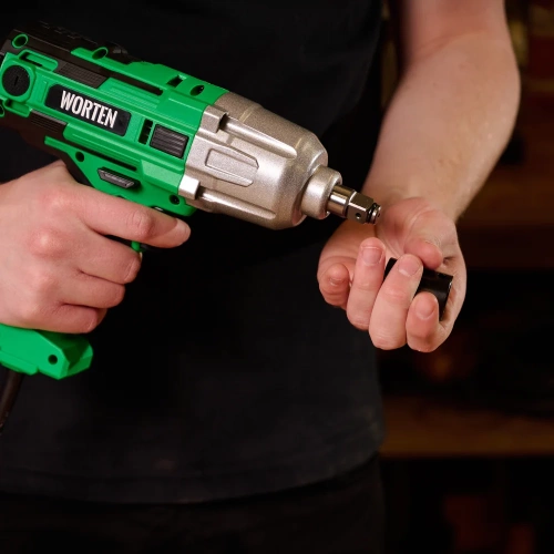Гайковерт сетевой WORTEN 1200 Вт, 350Hm КА-90000333 фото 6 Гайковерт сетевой WORTEN 1200 Вт, 350Hm КА-90000333 фото 6