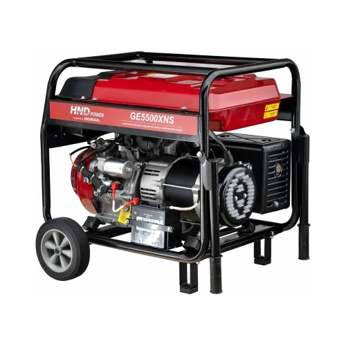 Бензиновый генератор HND GE 5500 XNS с двигателем Honda GE5500XNS фото 5