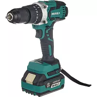 Аккумуляторная бесщеточная ударная дрель-шуруповерт MINLI 13 mm 80N.m Li-ion 18Vx2 DC105-4.0A