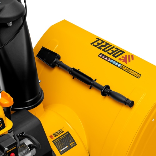 Бензиновая снегоуборочная машина SBM 610S PRO, 212 cc, электростартер, фара, обогрев Denzel фото 18