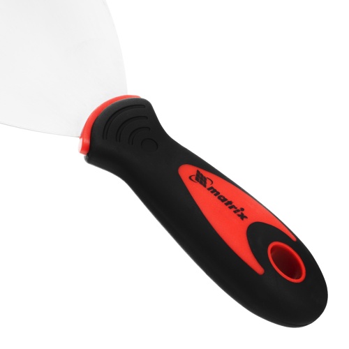 Шпательная лопатка из нержавеющей стали, 120 мм, двухкомпонентная ручка Matrix фото 5