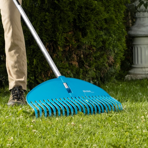 Грабли веерные пластиковые, 485 мм, 23 плоских зуба, усиленные, Luxe, Palisad фото 8