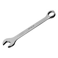 Ключ комбинированный, 24 мм, CrV, матовый хром Stels
