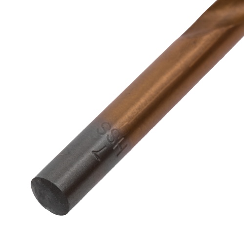 Сверло по металлу, 7 мм, HSS, нитридтитановое покрытие, цилиндрический хвостовик Matrix фото 4