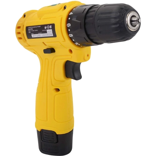 Аккумуляторная дрель-шуруповерт Eurolux ДА-12/1Li 72/14/37 фото 6