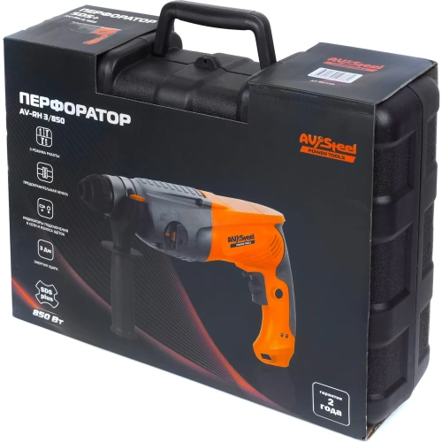 Перфоратор AV Steel AV-RH 3/850 AV-961110 фото 8 Перфоратор AV Steel AV-RH 3/850 AV-961110 фото 8