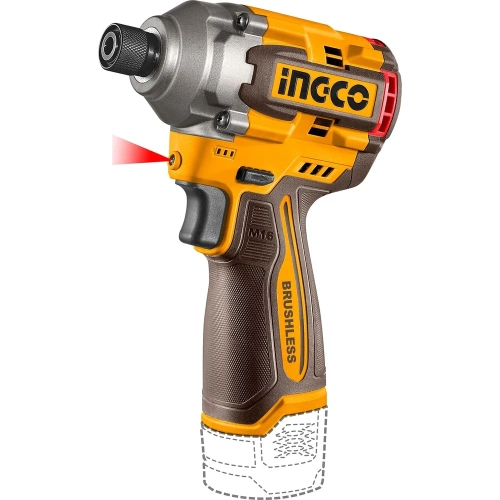 Аккумуляторный ударный шуруповерт INGCO 16В 170 Нм INDUSTRIAL CIRLI16178 Аккумуляторный ударный шуруповерт INGCO 16В 170 Нм INDUSTRIAL CIRLI16178