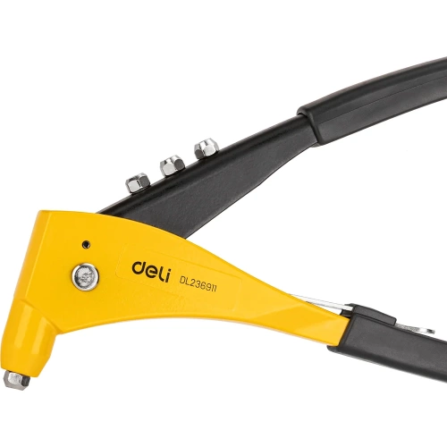 Ручной заклепочник DELI DL236911 265мм, сталь Cr-Mo + алюминиевый сплав, диаметр 2,4 / 3,2 / 4,0 / 4,8 мм 134881 фото 10