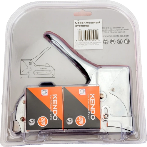 Сверхмощный степлер KENDO 45902 фото 6