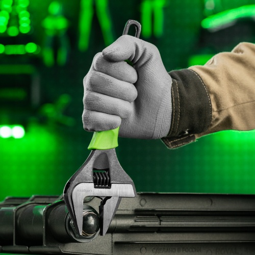 Ключ разводной, 250 мм, тонкие губки, фосфатированый Сибртех фото 10 Ключ разводной, 250 мм, тонкие губки, фосфатированый Сибртех фото 10