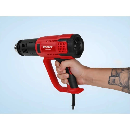 Термовоздуходувка WORTEX HG 6124 T в кор. + набор сопл 2000 Вт, 2 режима., 60-600 С 1334742 фото 7