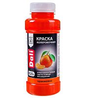 Краска колеровочная акриловая Dali оранжевая 0,25 л