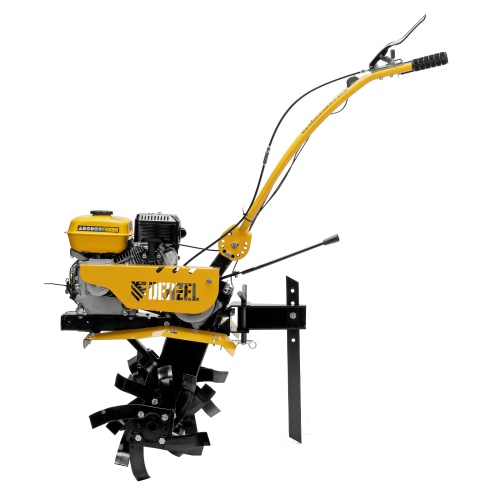 Мотоблок DPT-270SB, 7 л.с., ремен.сцеп, фрез 3х4, ШОМ, без колес, передачи 2В/1Н Denzel фото 5