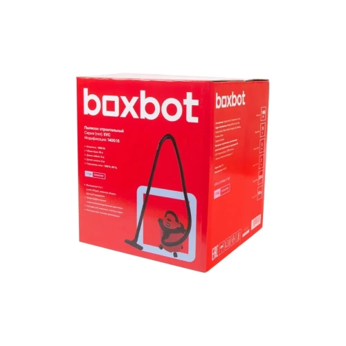 Пылесос строительный Boxbot EVC-1400.15, 1400 Вт, 15 л, шланг 2 м 901068.EVC-1400.15-2 фото 7
