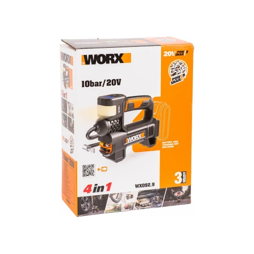 Аккумуляторный насос с фонарем WORX 20 В, без АКБ и ЗУ WX092.9 фото 4 Аккумуляторный насос с фонарем WORX 20 В, без АКБ и ЗУ WX092.9 фото 4
