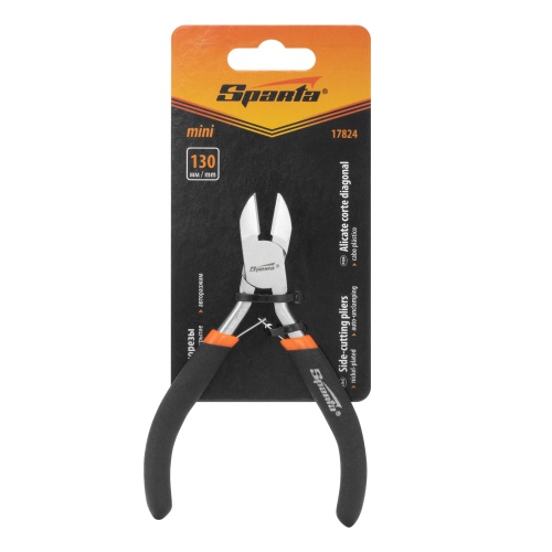 Бокорезы Mini, 130 мм, никелированные, авторазжим Sparta фото 6