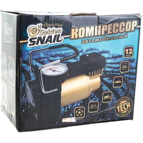 Автомобильный компрессор Golden Snail металлический 30 л GS9204 фото 9