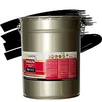 Эмаль Лакра ПФ-115 черная глянцевая 20 кг