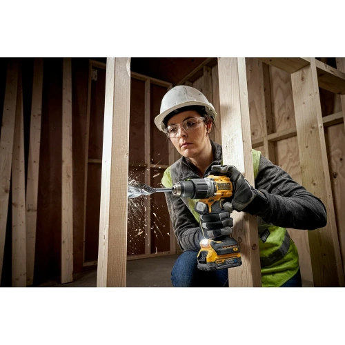 Ударная бесщеточная дрель-шуруповерт DEWALT 2 скорости, 2 АКБ 18 В XR Li-Ion DCD805E2T-QW фото 10 Ударная бесщеточная дрель-шуруповерт DEWALT 2 скорости, 2 АКБ 18 В XR Li-Ion DCD805E2T-QW фото 10