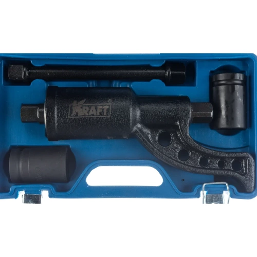 Ручной механический гайковерт KRAFT с головками 32,33 мм 1"DR, 1:58, 3800 Нм KT 705039 фото 9
